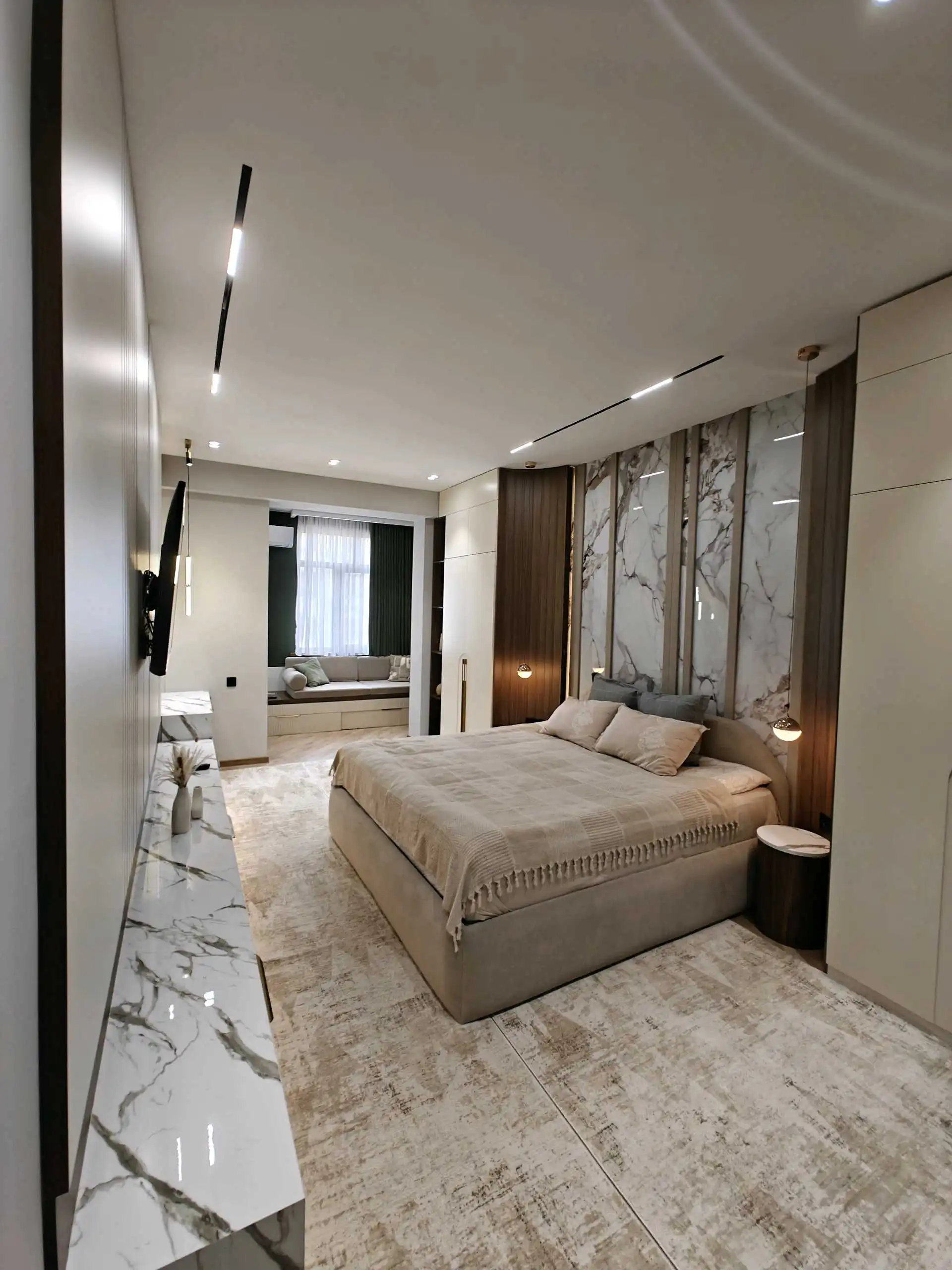 3-к квартира, 18 этаж, 108 м², Шохмансур