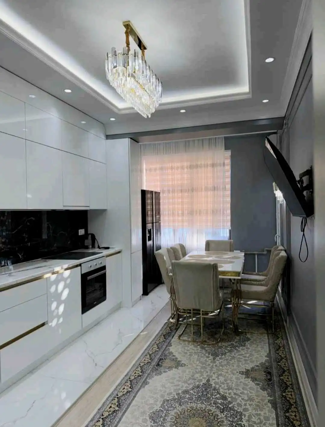 3-к квартира, 15 этаж, 80 м², Шохмансур