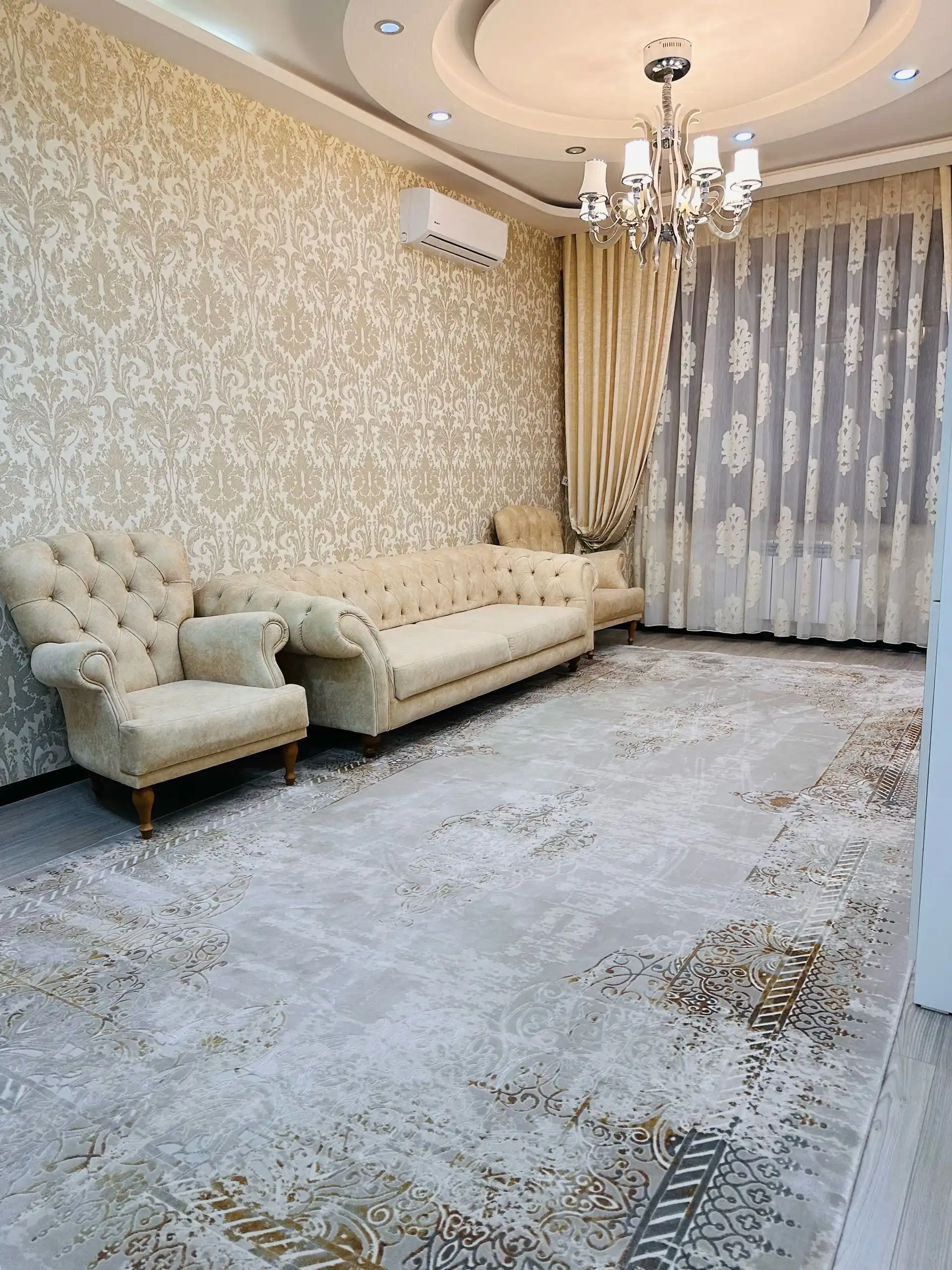 3-к квартира, Цокольный этаж, м²,