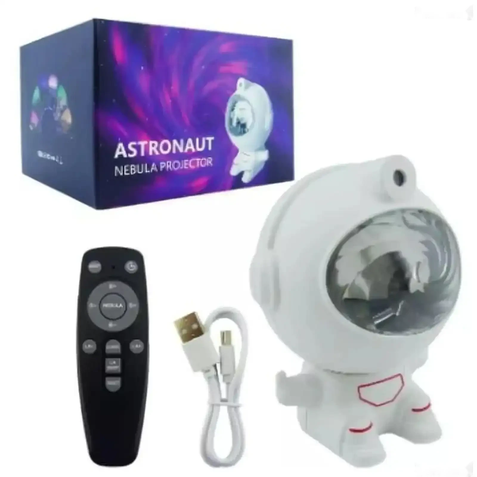 Проектор звёздного неба Astronaut Nebula Projector с пультом — фото 5