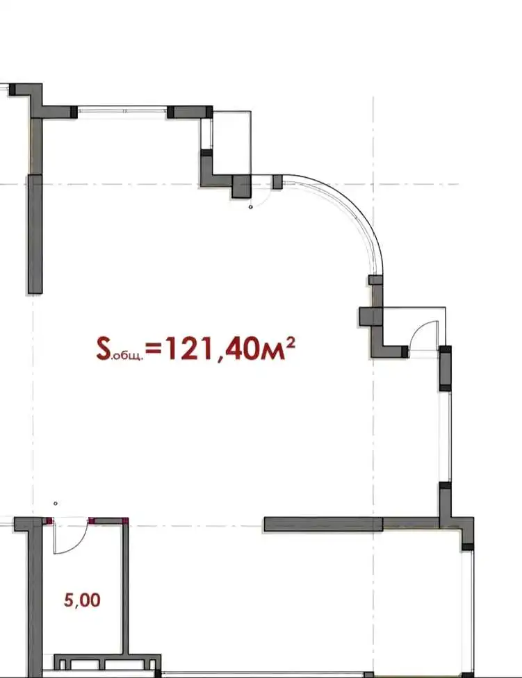 3-к квартира, 6 этаж, 122 м², И.Сомони