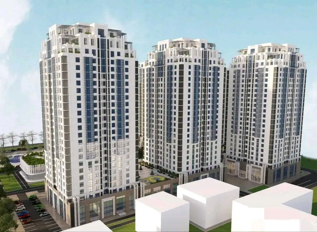 2-к квартира, 24 этаж, 92 м², Шохмансур