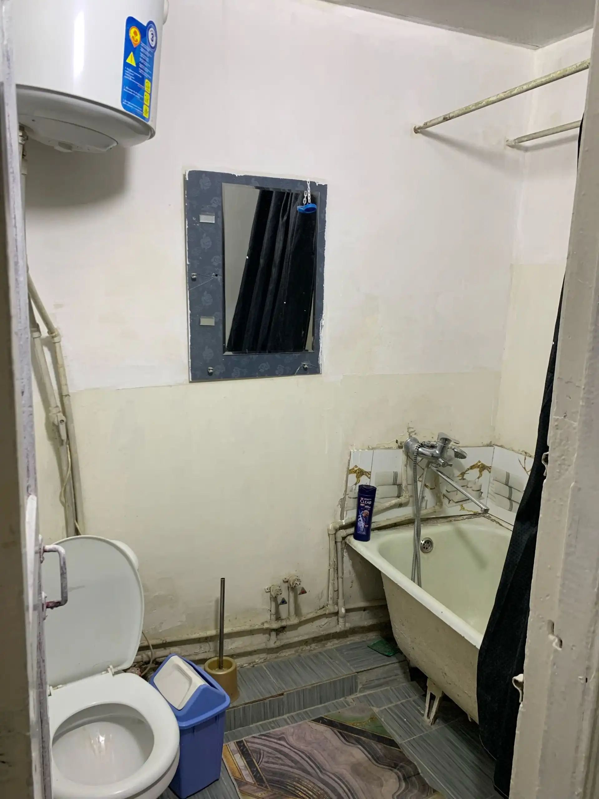 2-к квартира, 3 этаж, 60 м², Н.Фирдавси