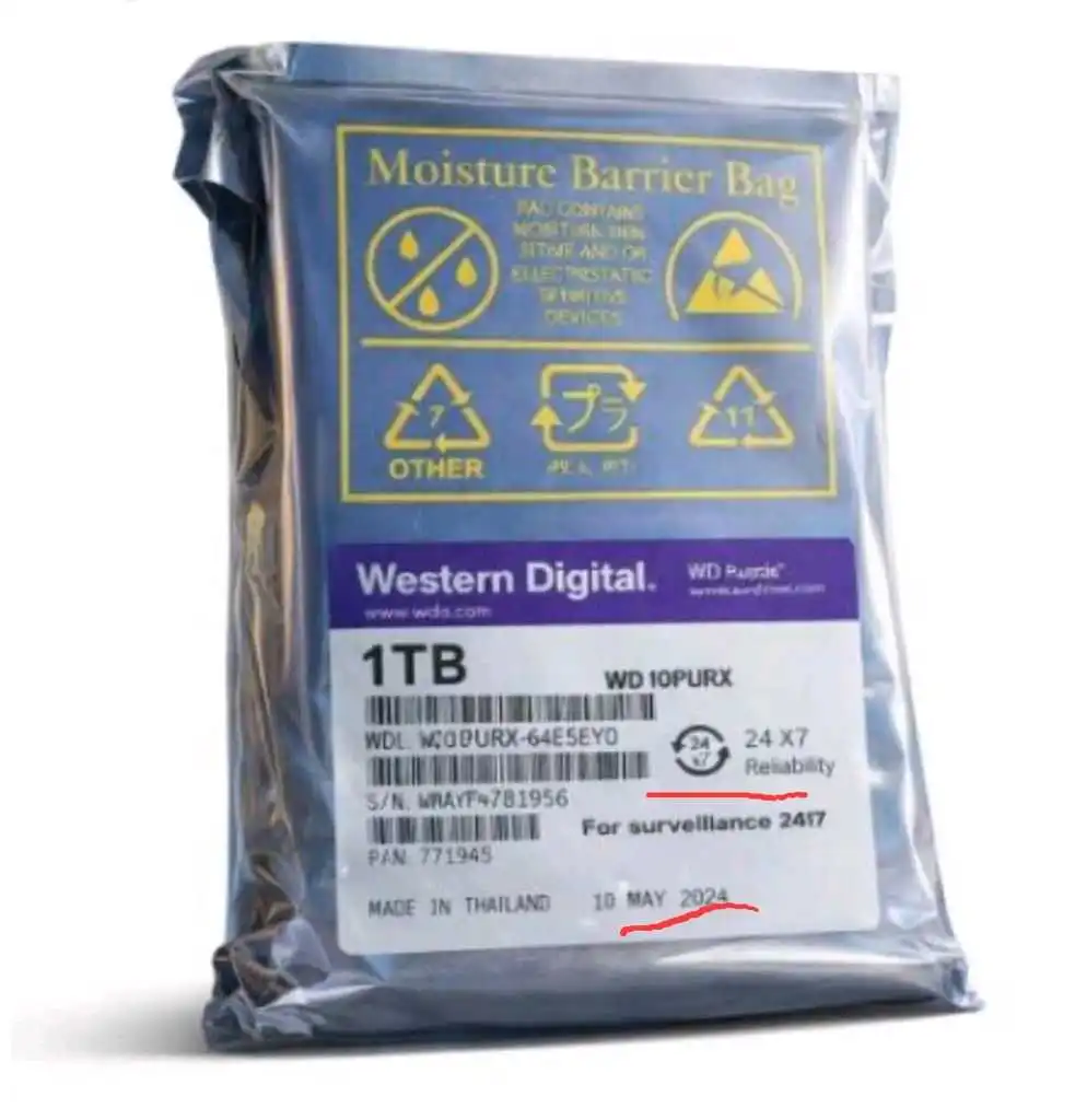 HDD 1TB WD Purple