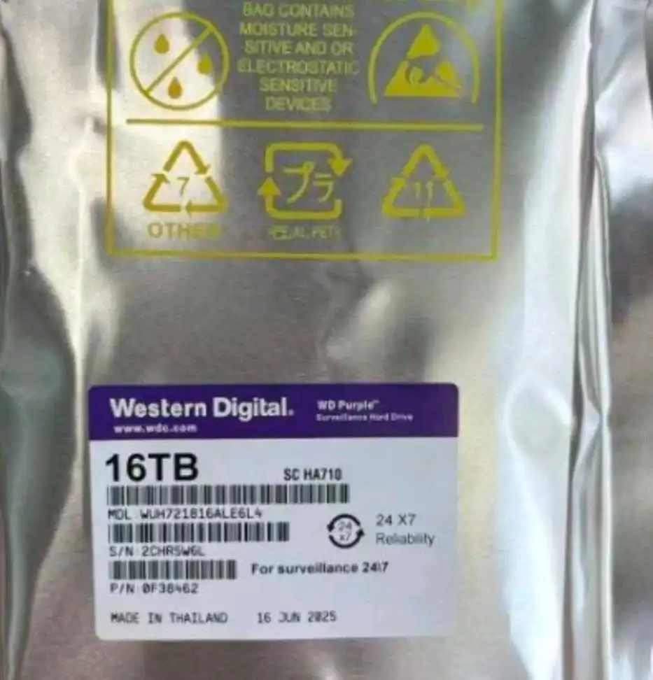  HDD 16TB Western Digital Purp — фото 2