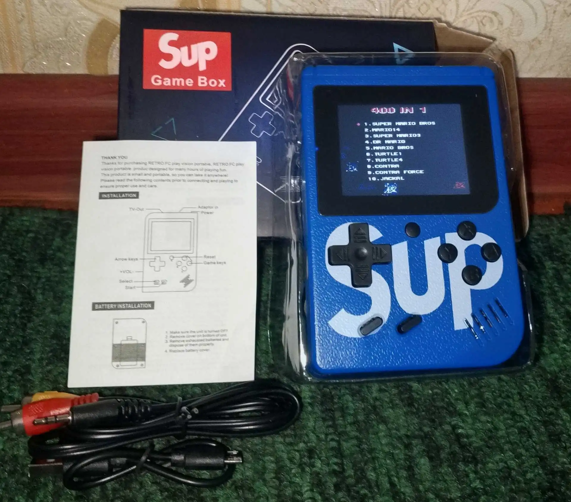 ретро игровая приставка sup 400 в 1