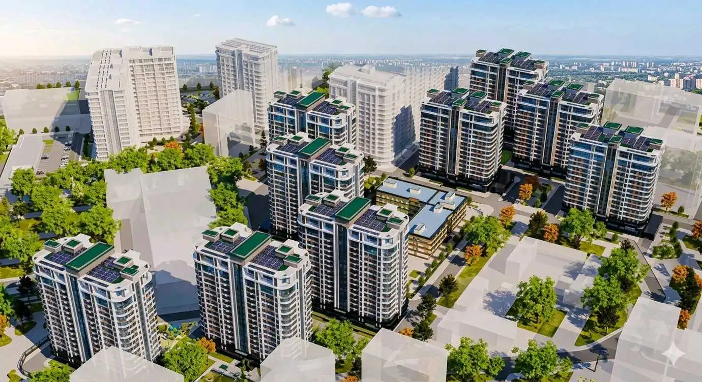 3-к квартира, 16 этаж, 107 м², И.Сомонӣ