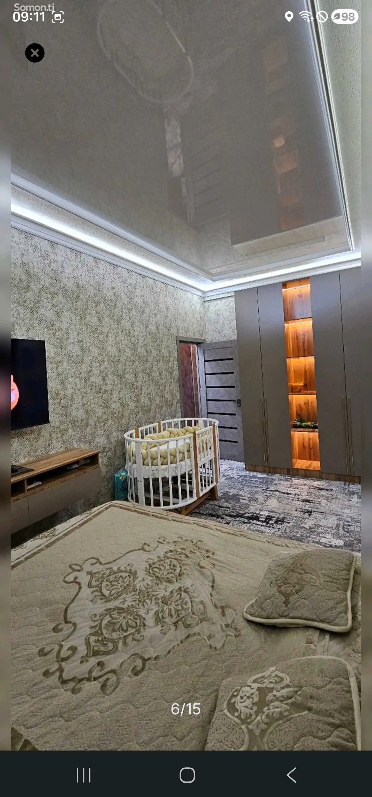 2-к квартира, 8 этаж, 72 м², универмаг камоли хучанди