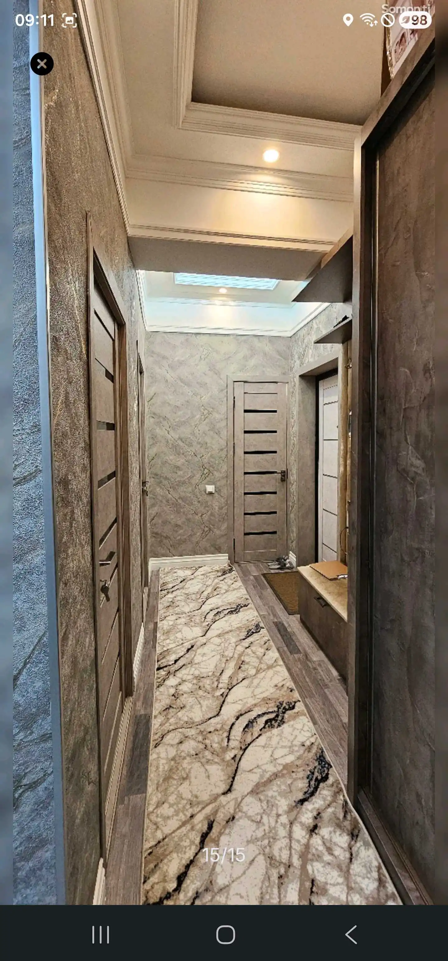 2-к квартира, 8 этаж, 72 м², универмаг камоли хучанди