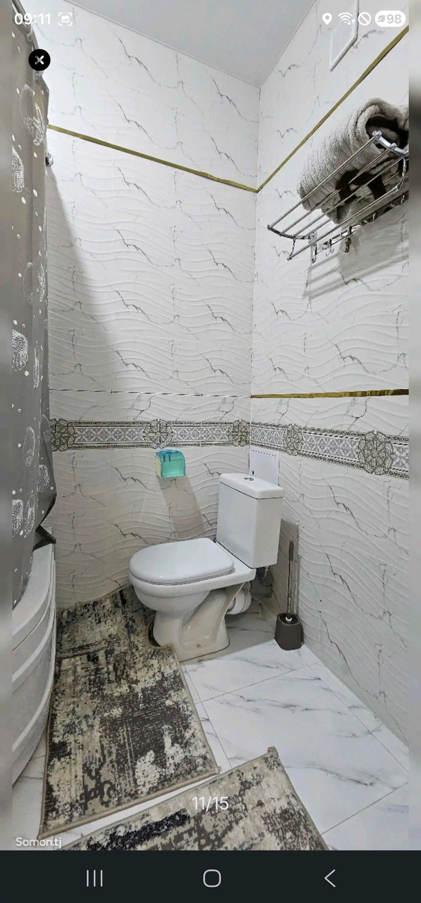 2-к квартира, 8 этаж, 72 м², универмаг камоли хучанди