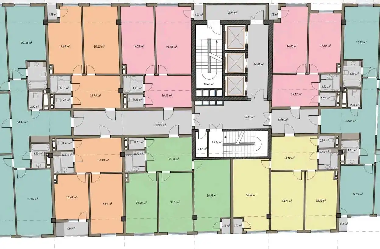 2-к квартира, 7 этаж, 84 м², И.Сомони