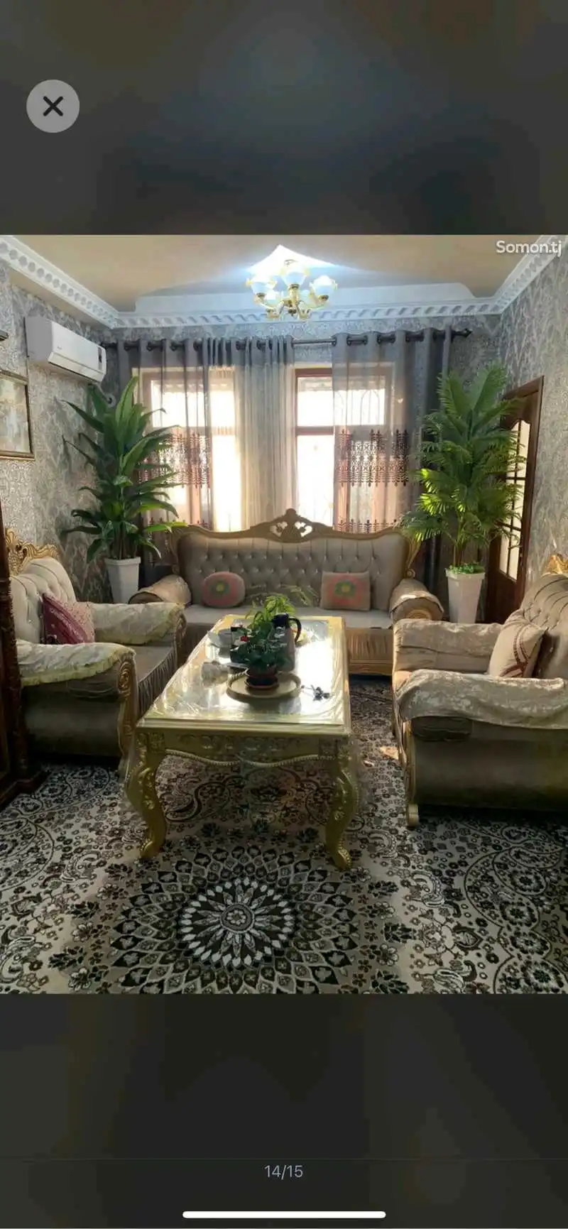 3-к квартира, 4 этаж, 64 м², И. Сомонӣ, Меҳргон