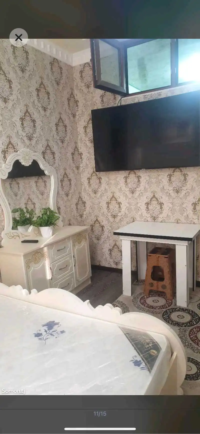 3-к квартира, 4 этаж, 64 м², И. Сомонӣ, Меҳргон