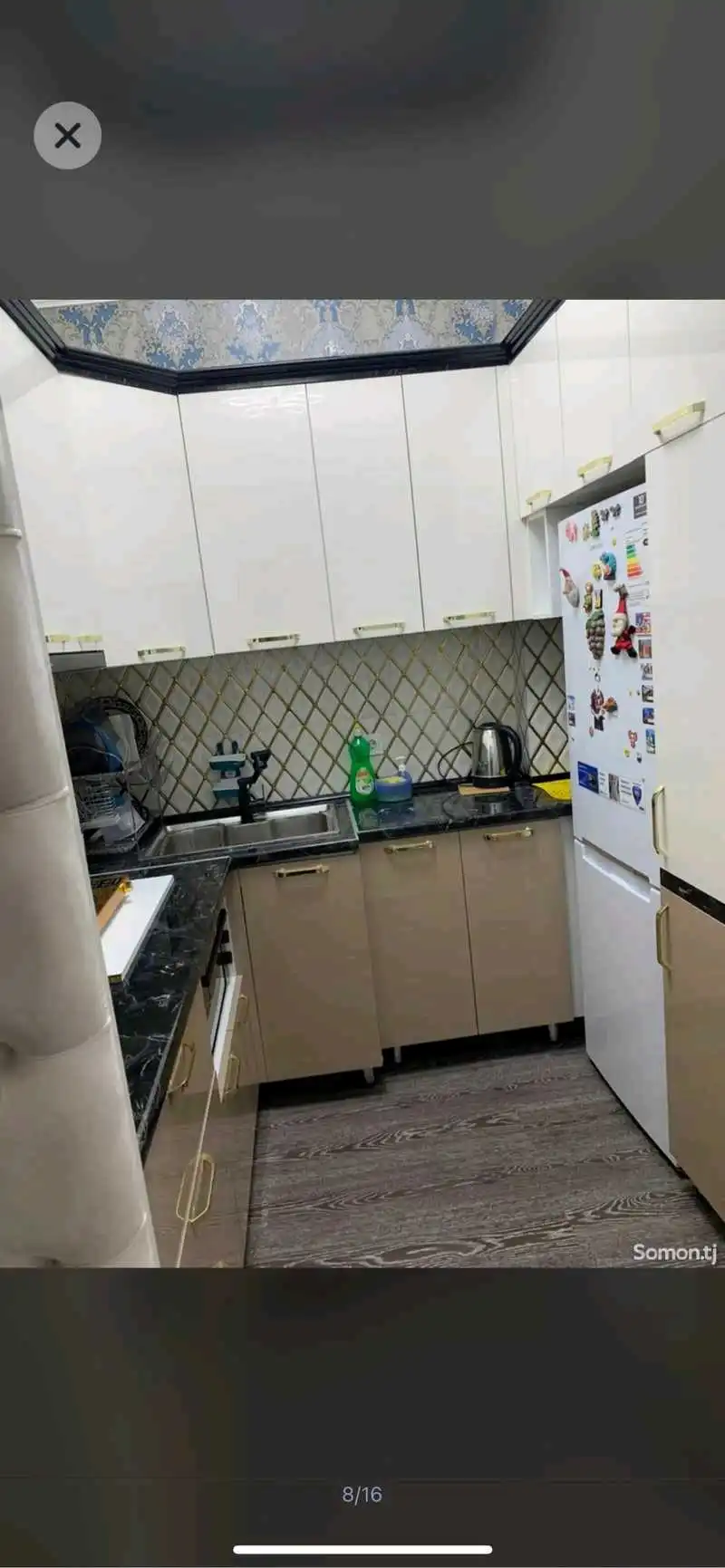 3-к квартира, 4 этаж, 64 м², И. Сомонӣ, Меҳргон