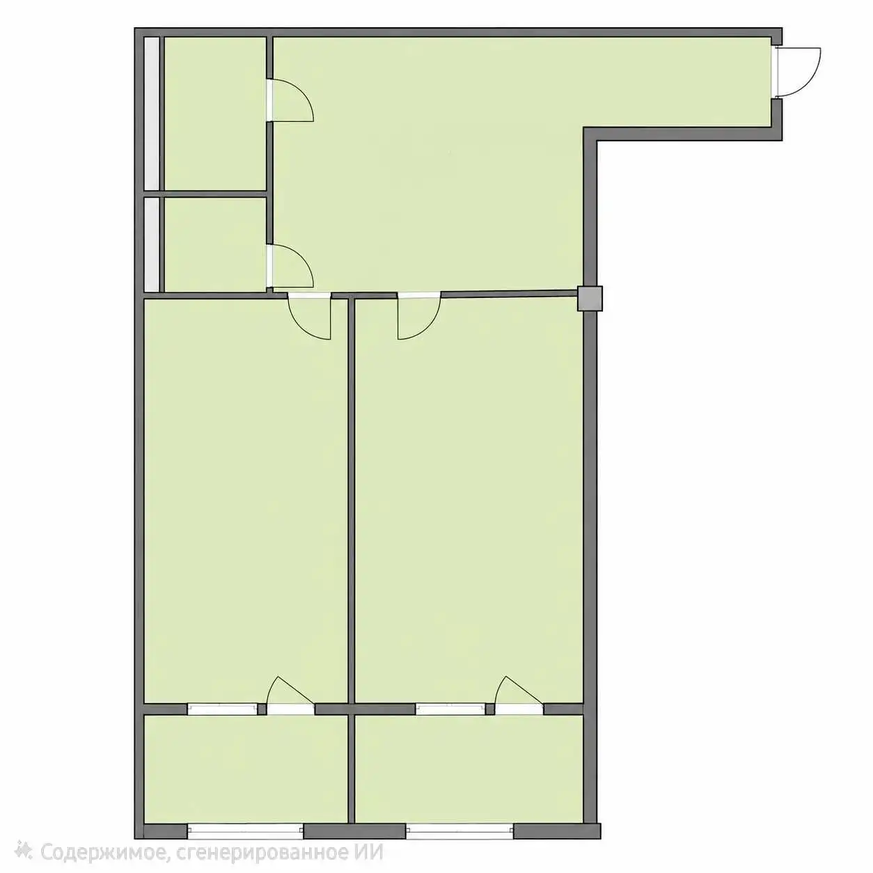 1-к квартира, 17 этаж, 74 м², Каряи Боло - Караболо - Дехи Боло - Борбад