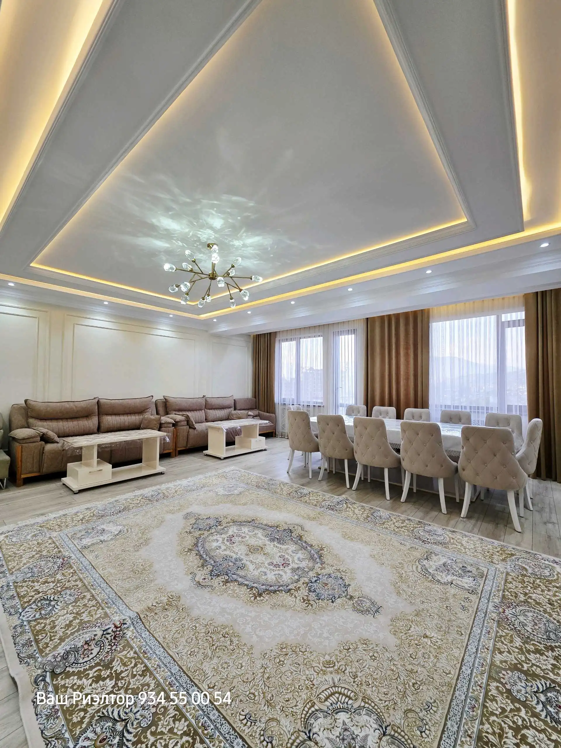 3-к квартира, 16 этаж, 150 м², Спартак