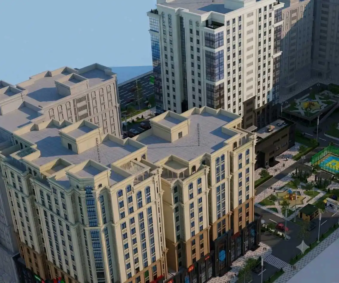 2-к квартира, 12 этаж, 75 м², Сино
