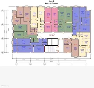 1-комн. квартира, 4 этаж, 41 м², Рудаки