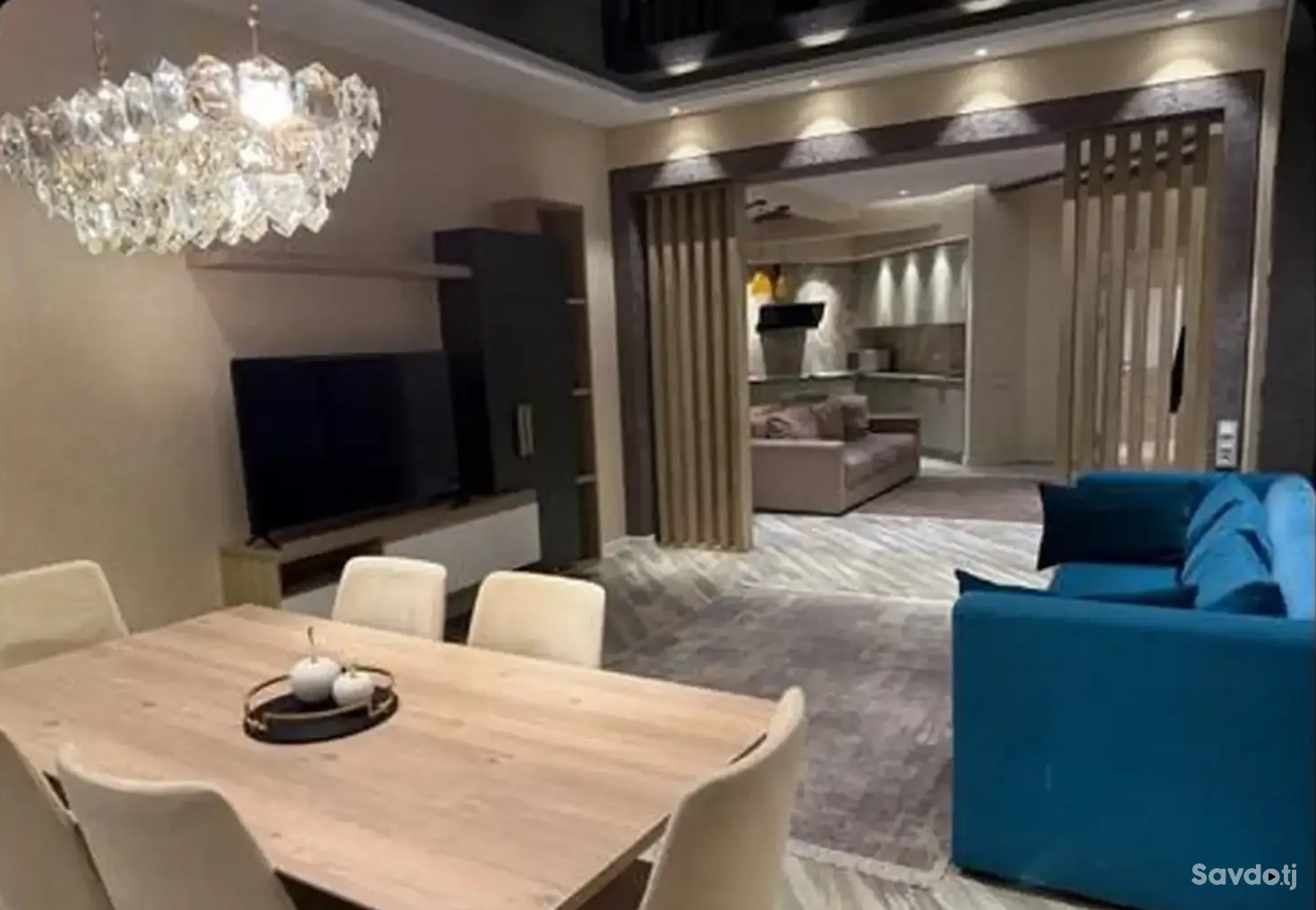 3-комн. квартира, 5 этаж, 115м², Сомони
