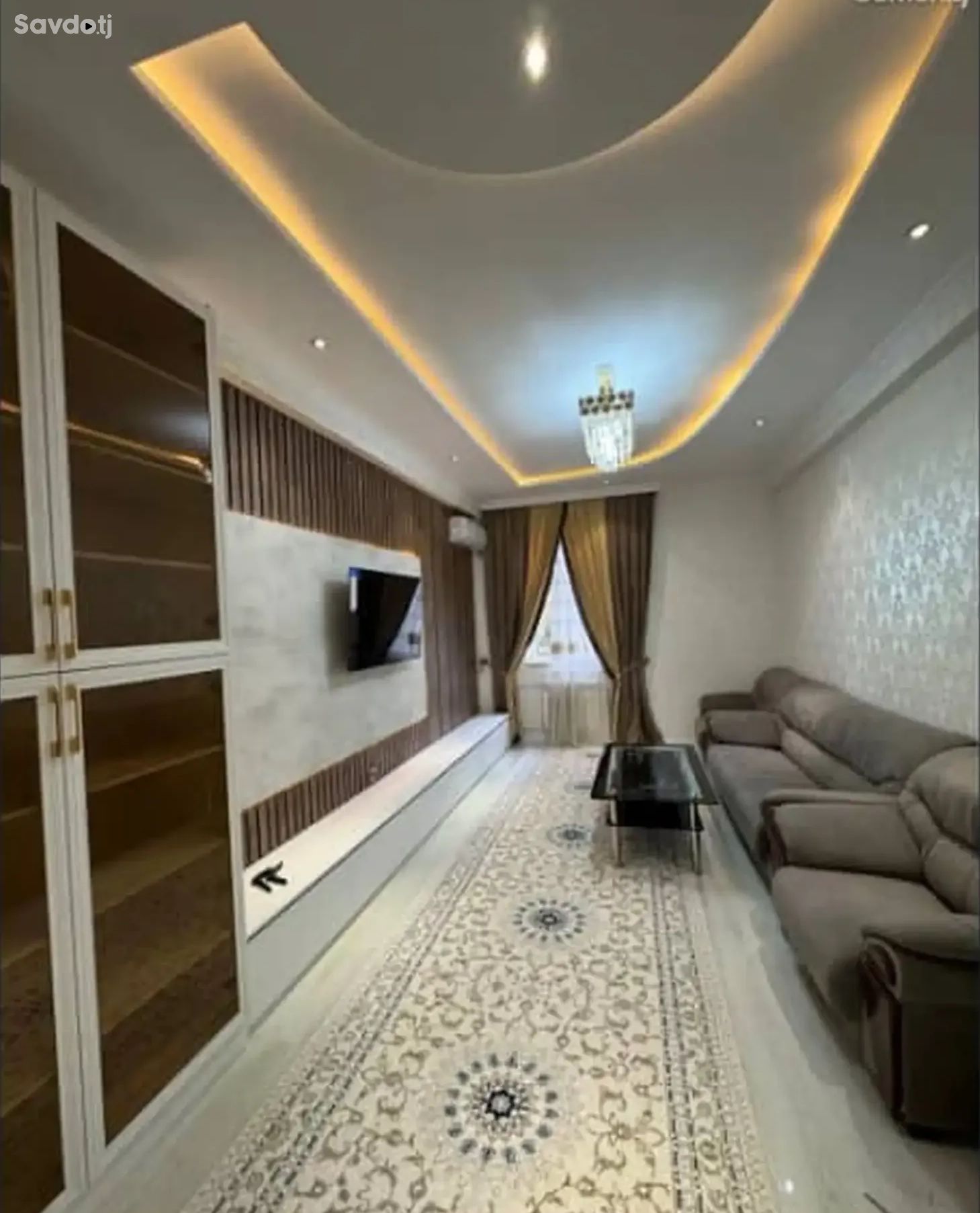 2-комн. квартира, 4 этаж, 100м², Сомони