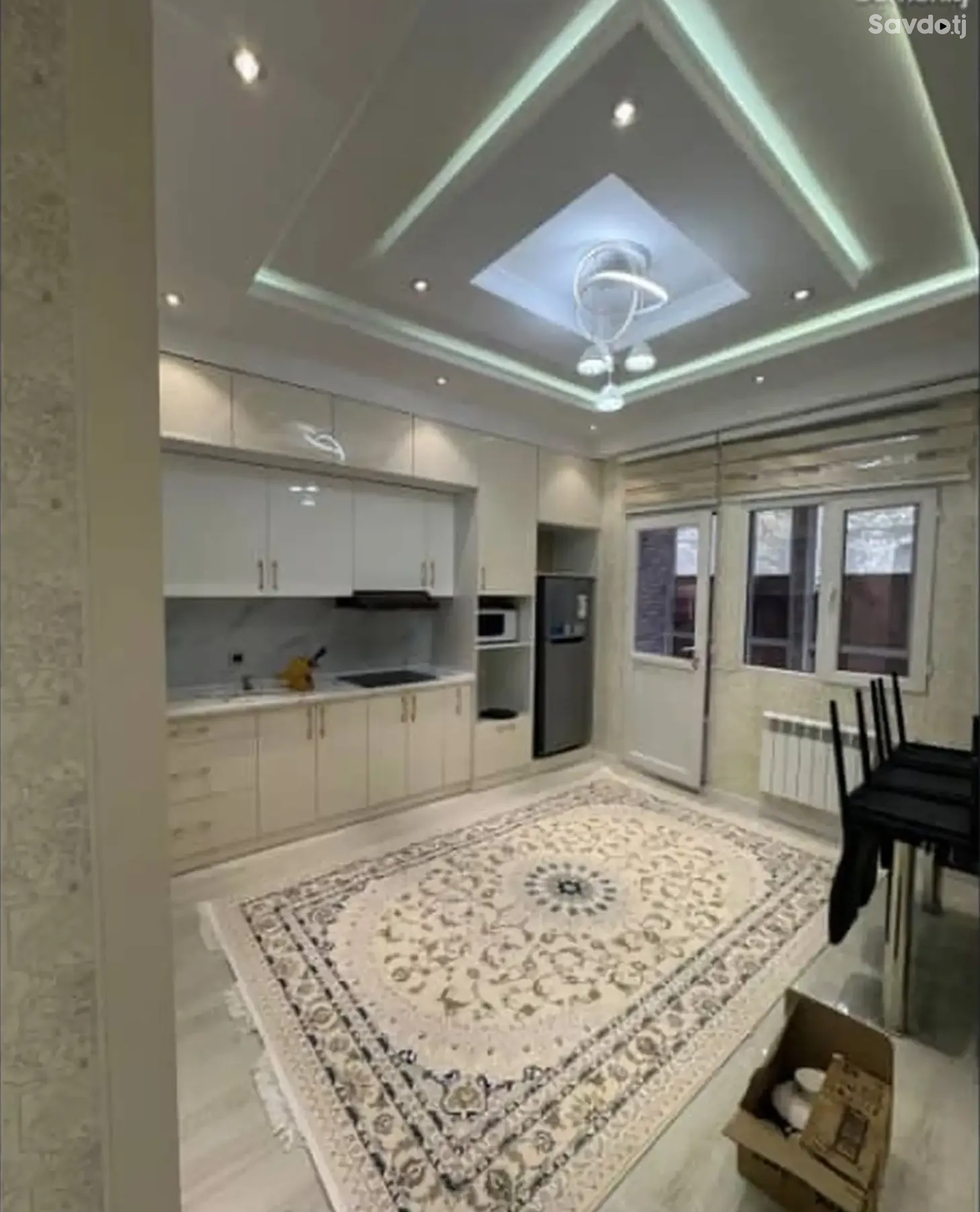 2-комн. квартира, 4 этаж, 100м², Сомони