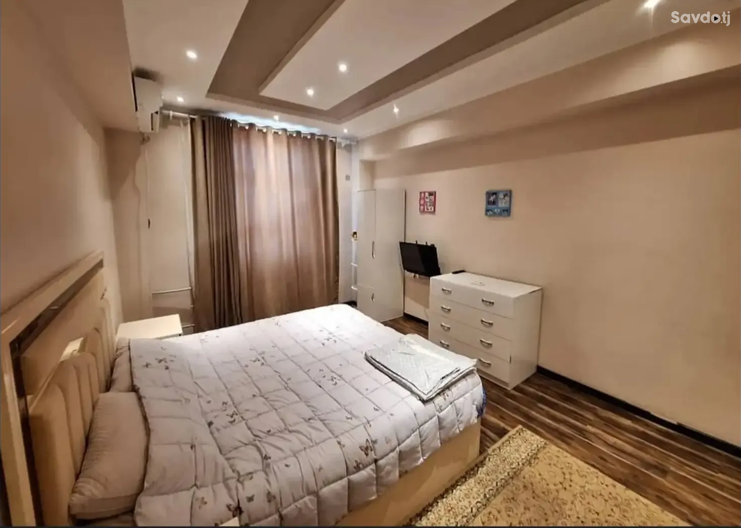 3-комн. квартира, 16 этаж, 180м², Сомони