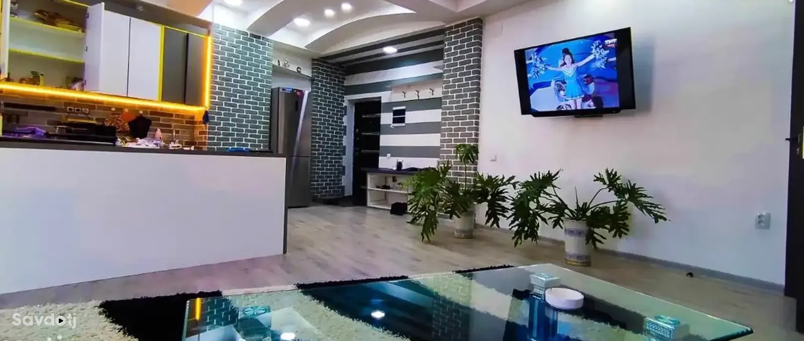 2-комн. квартира, 9 этаж, 76м², Шохмансур