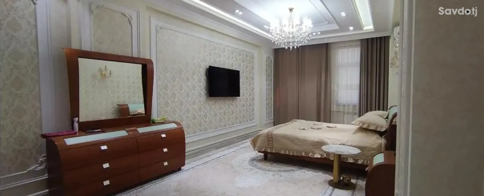 2-комн. квартира, 9 этаж, 107м², Сомони