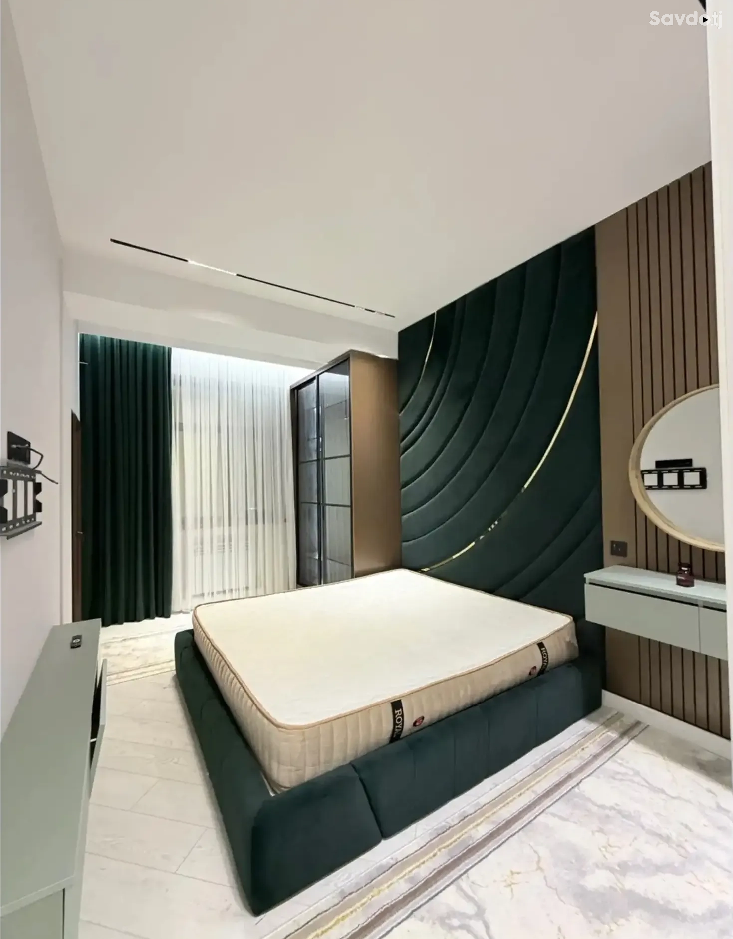 3-комн. квартира, 6 этаж, 100м², Сомони
