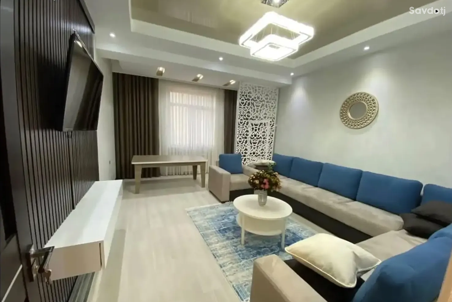 2-комн. квартира, 10 этаж, 76м², Сомони