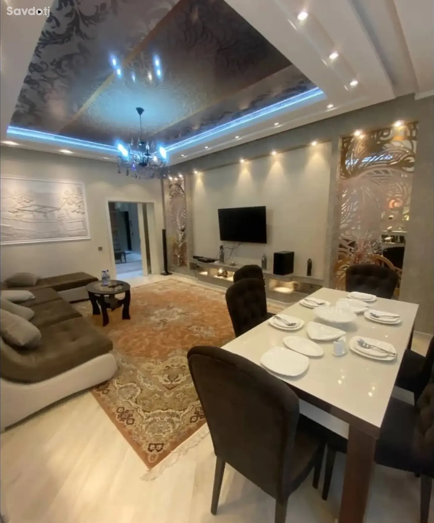 2-комн. квартира, 8 этаж, 116м², Сомони