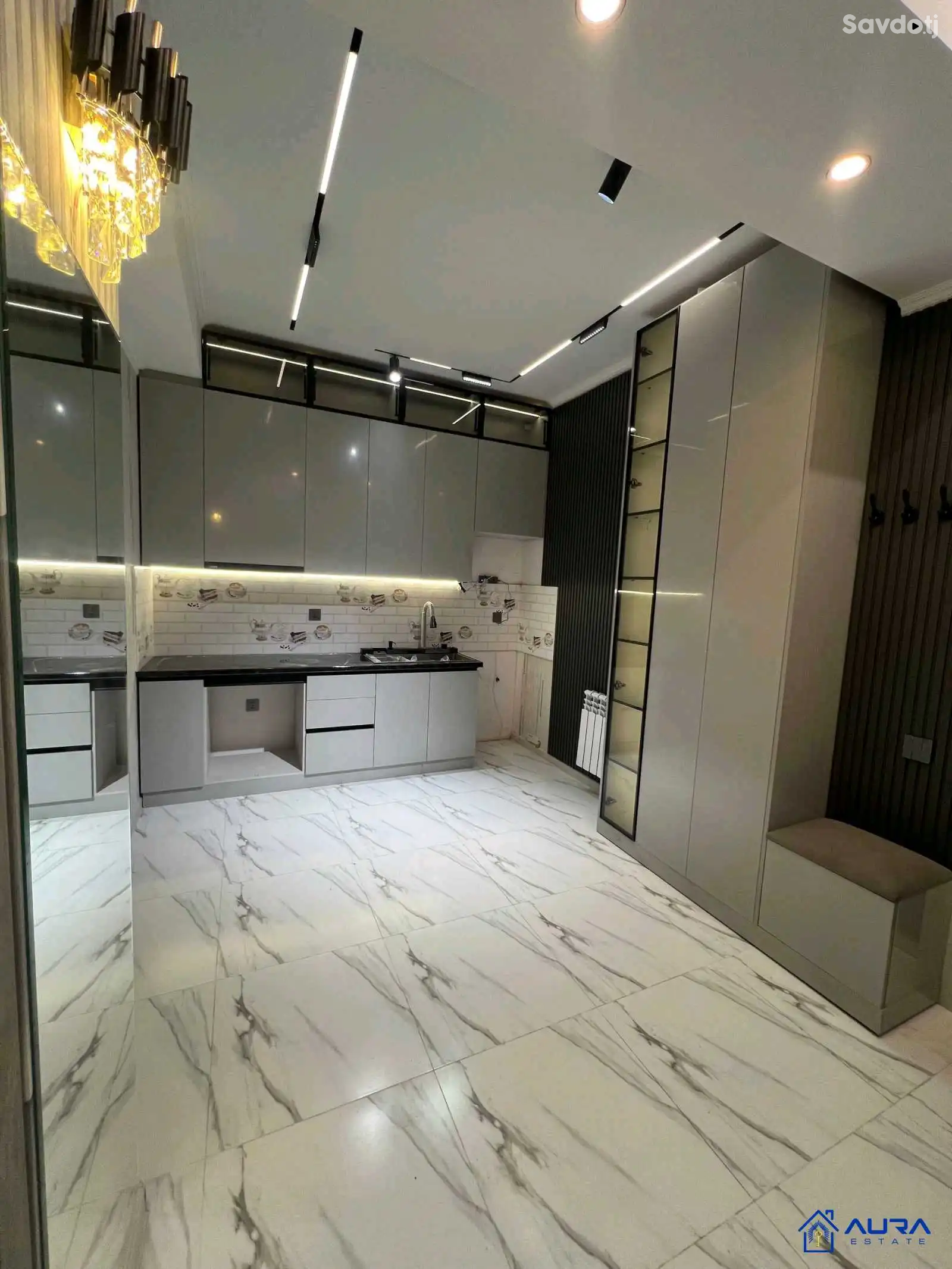 2-к квартира, 10 этаж, 62 м², Фирдавси