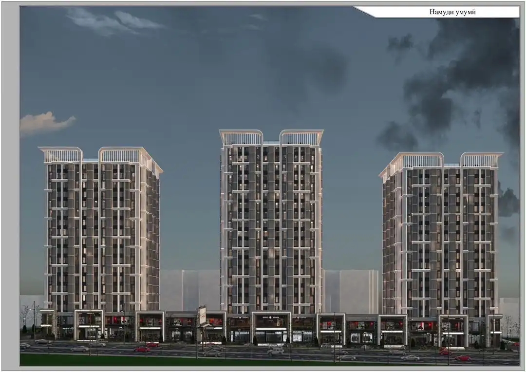 2-к квартира, 5 этаж, 89 м², 102