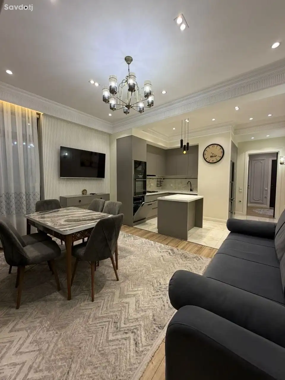 3-к квартира, 8 этаж, 134 м², родоми 1