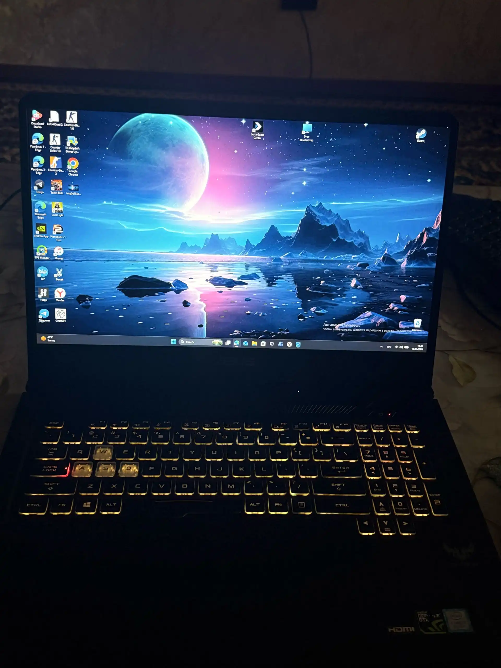 Игровой ноутбук Asus tuf Gaming