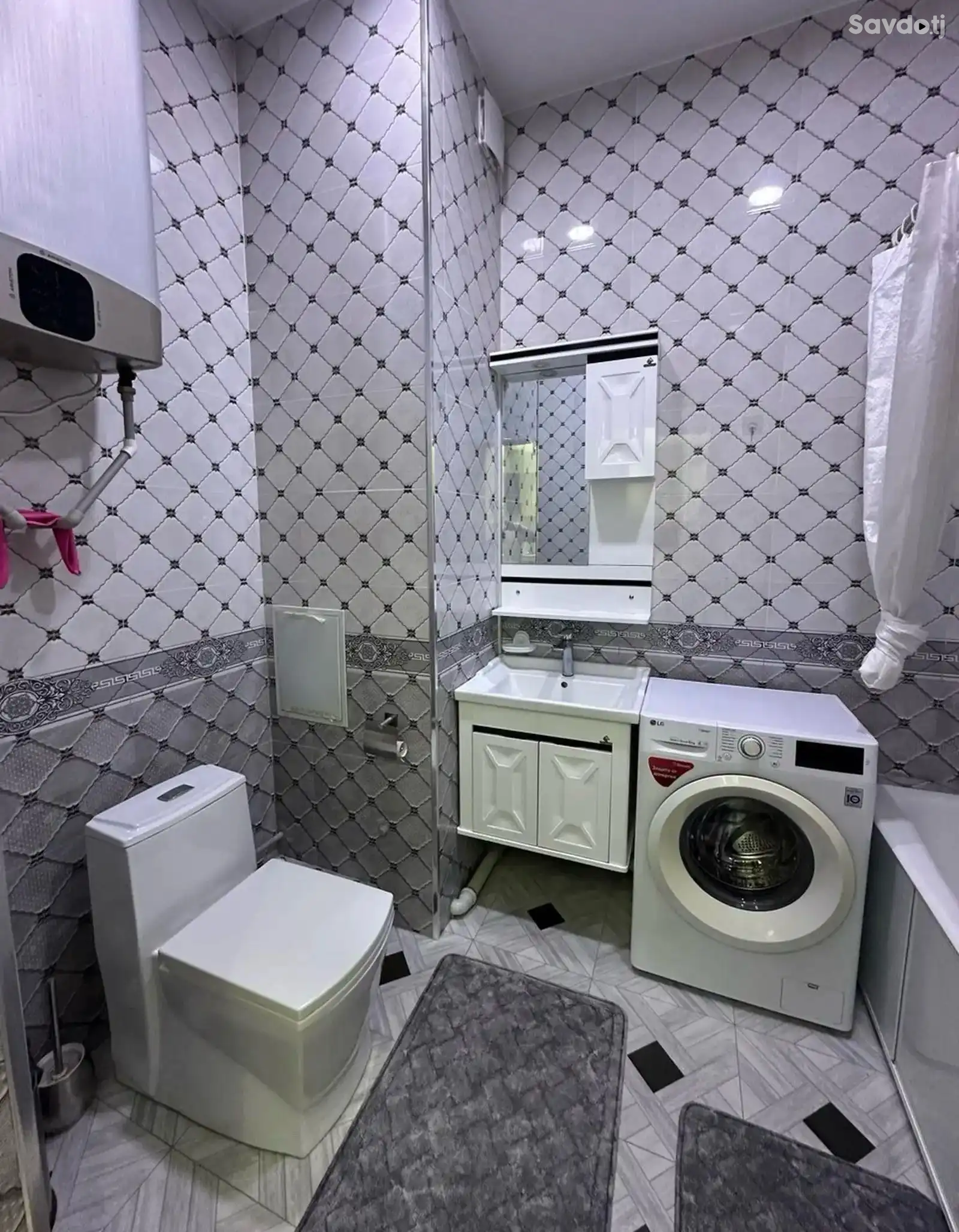 2-к квартира, 9 этаж, 60 м², Дом Бах Z, напротив гостиницы Hilton