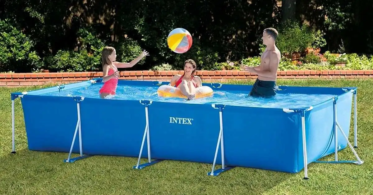 Бассейн каркасный прямоугольный INTEX 4,5х2,2х0,8