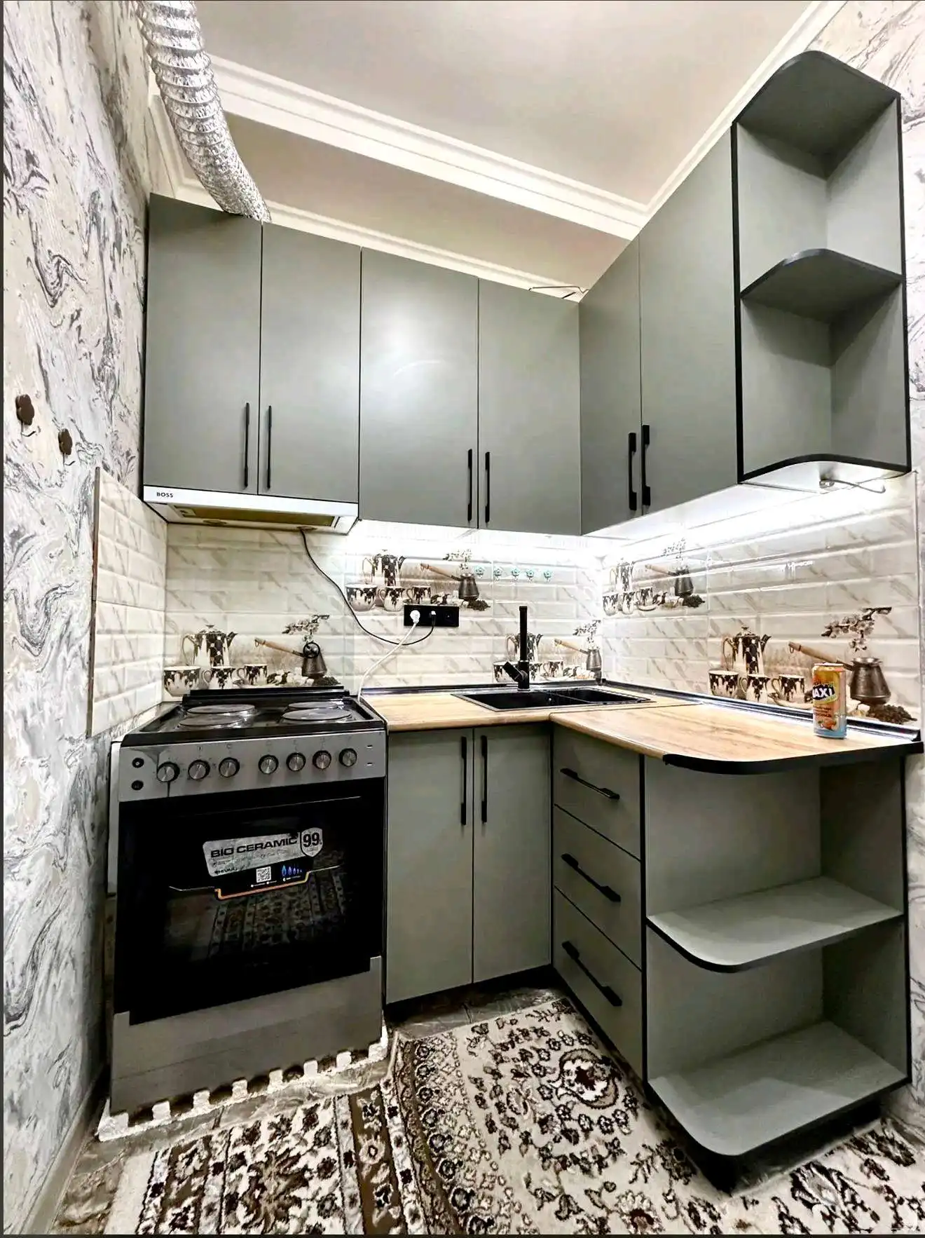 2-к квартира, 11 этаж, 56 м², Фирдавси