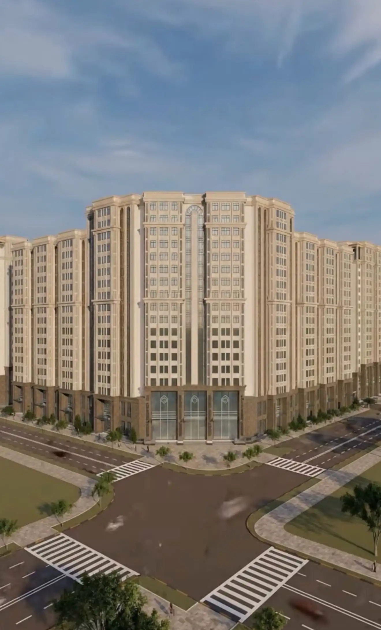 1-к квартира, 12 этаж, 56 м², Шохмансур