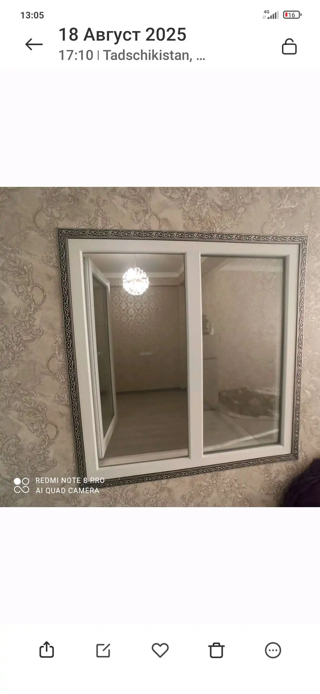 3-к квартира, 5 этаж, 60 м², исмоили сомони