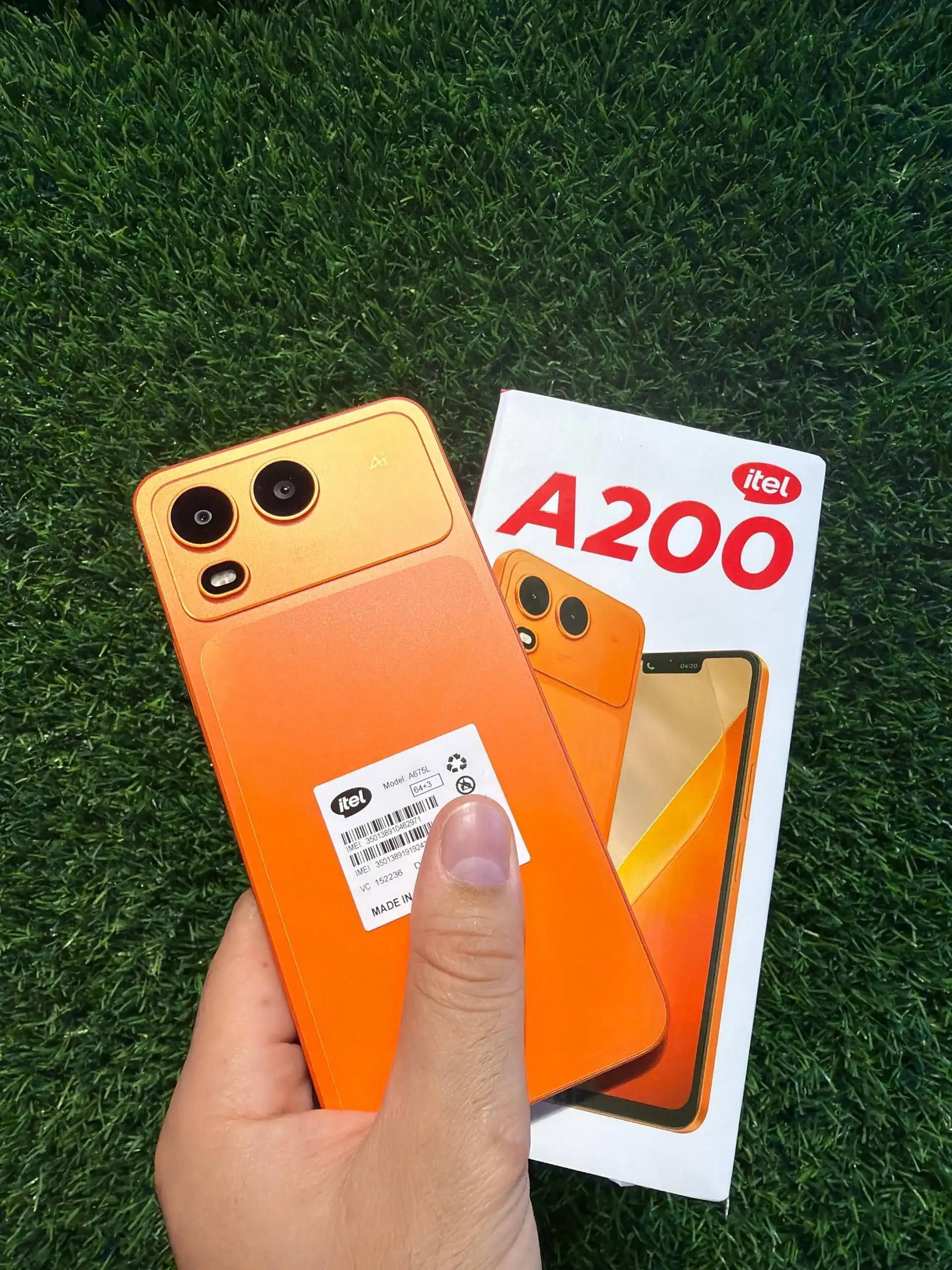 itel A100s 128GB Orng  128 gb