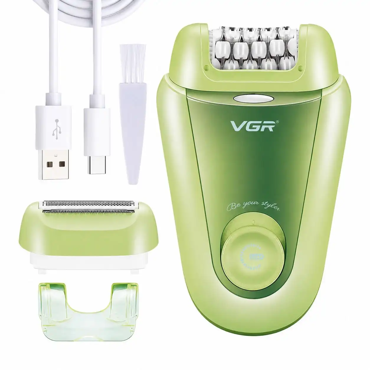 Эпилятори касбии 2-дар-1 VGR V-758 Original
