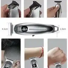 Триммери касбии Kemei KM-1948 бо экрани LCD 