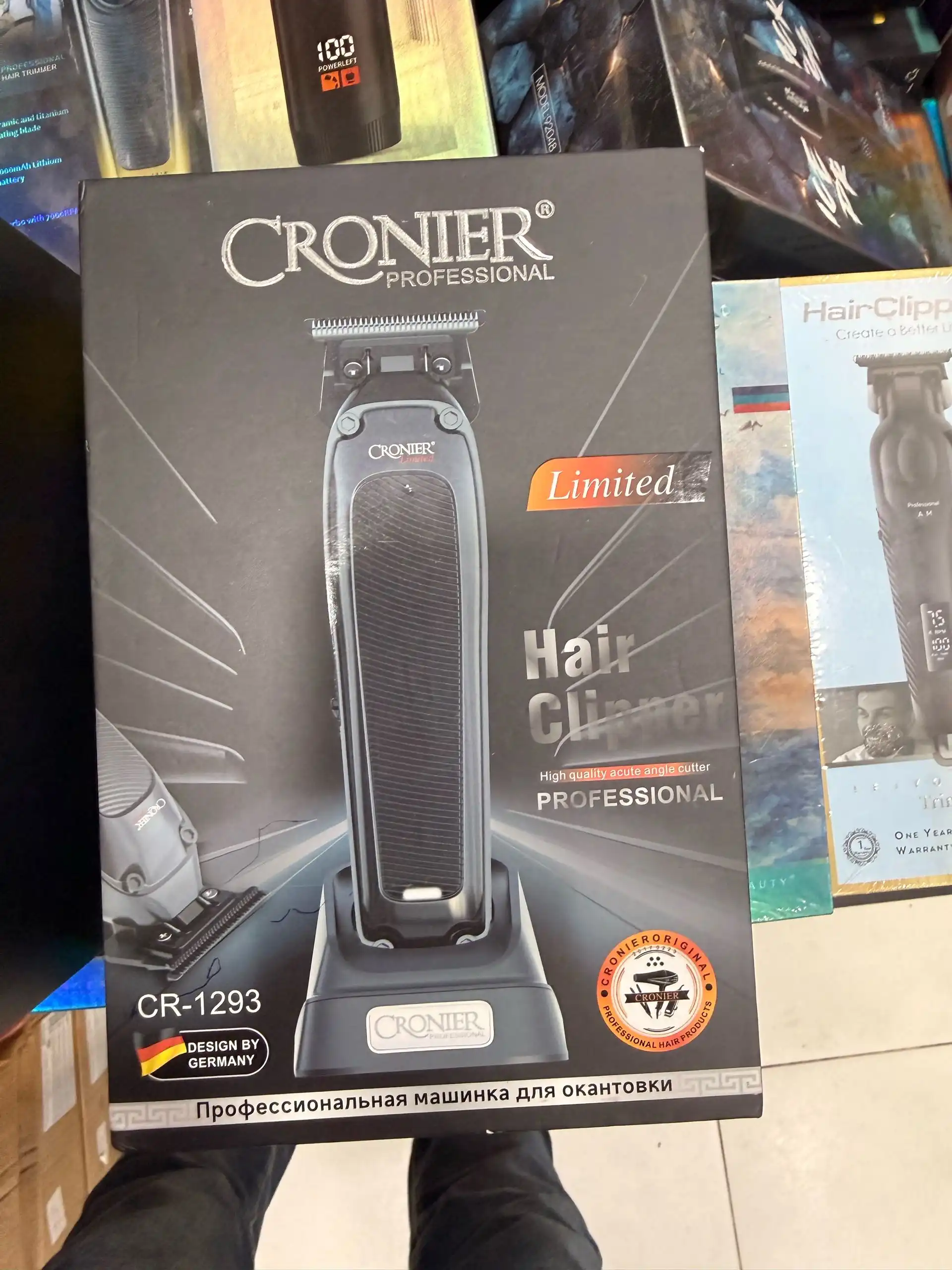 Триммер ва Машинка Cronier Professional CR-1293 