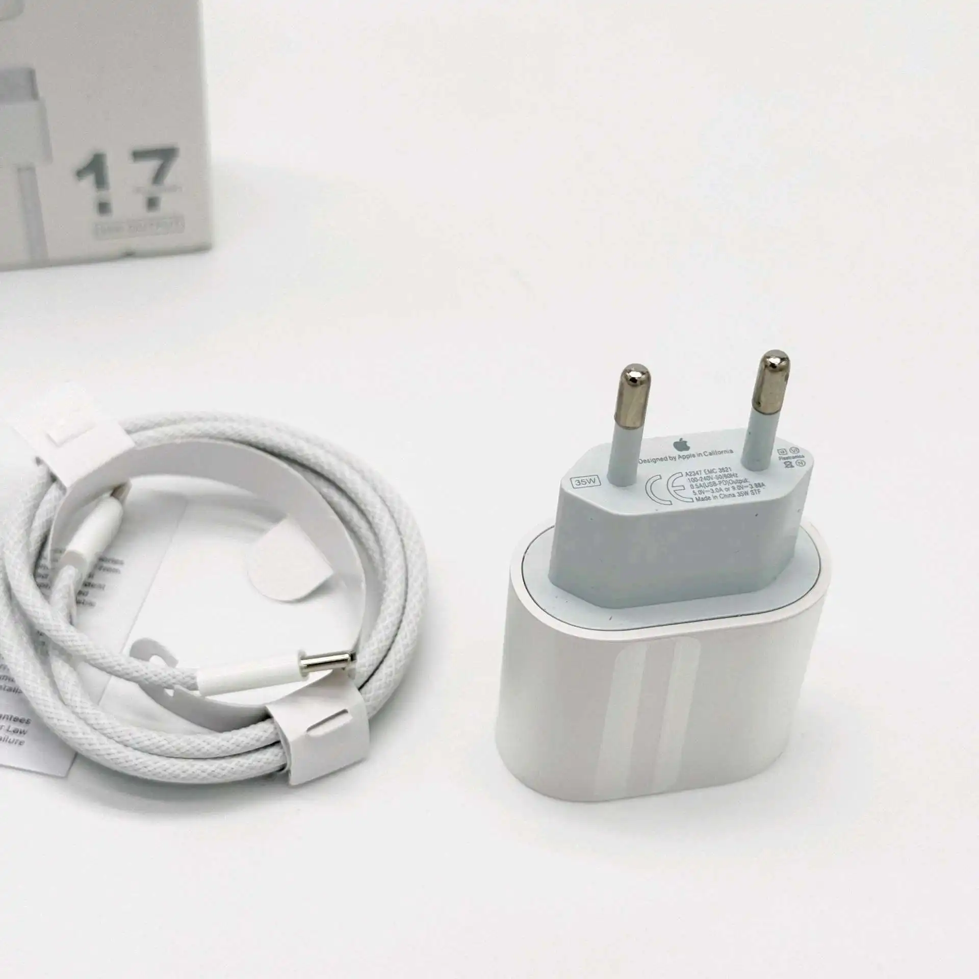 Power Adapter+cable Apple phone 17 35w  