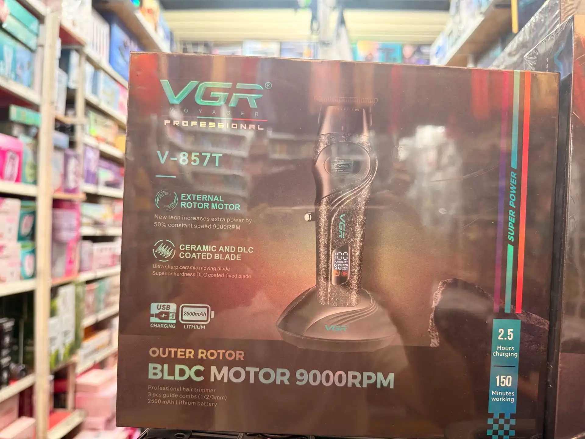 Триммери касбии VGR V-857T (BLDC Motor 9000 RPM)