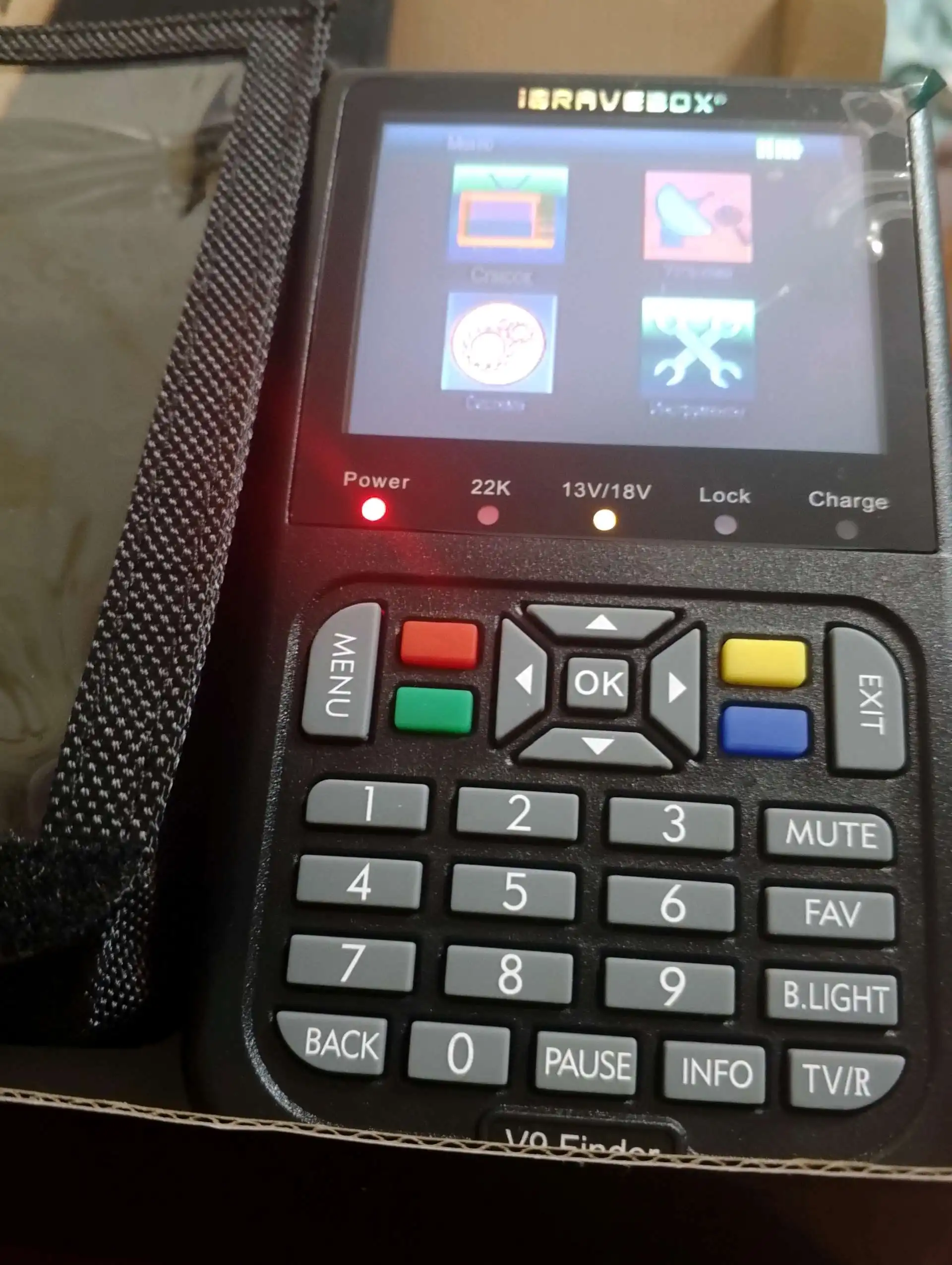 IBRAVEBOX V9 проверка сигнала 
