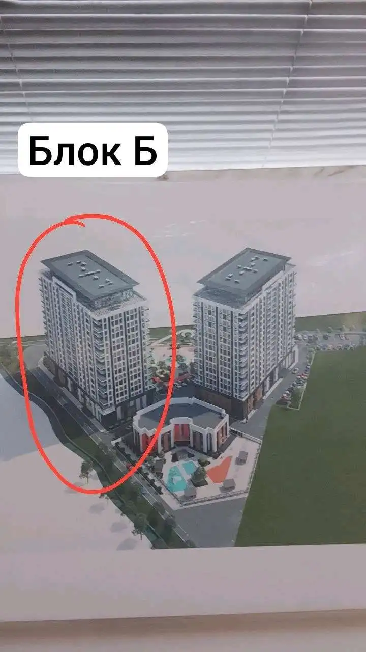 2-к квартира, 15 этаж, 73 м², фирдавси