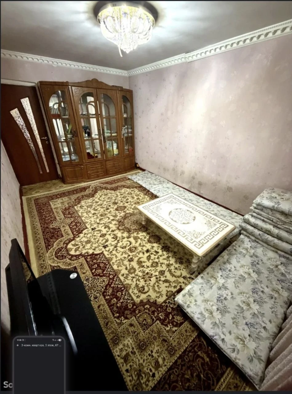 3-к квартира, 3 этаж, 67 м², Сино