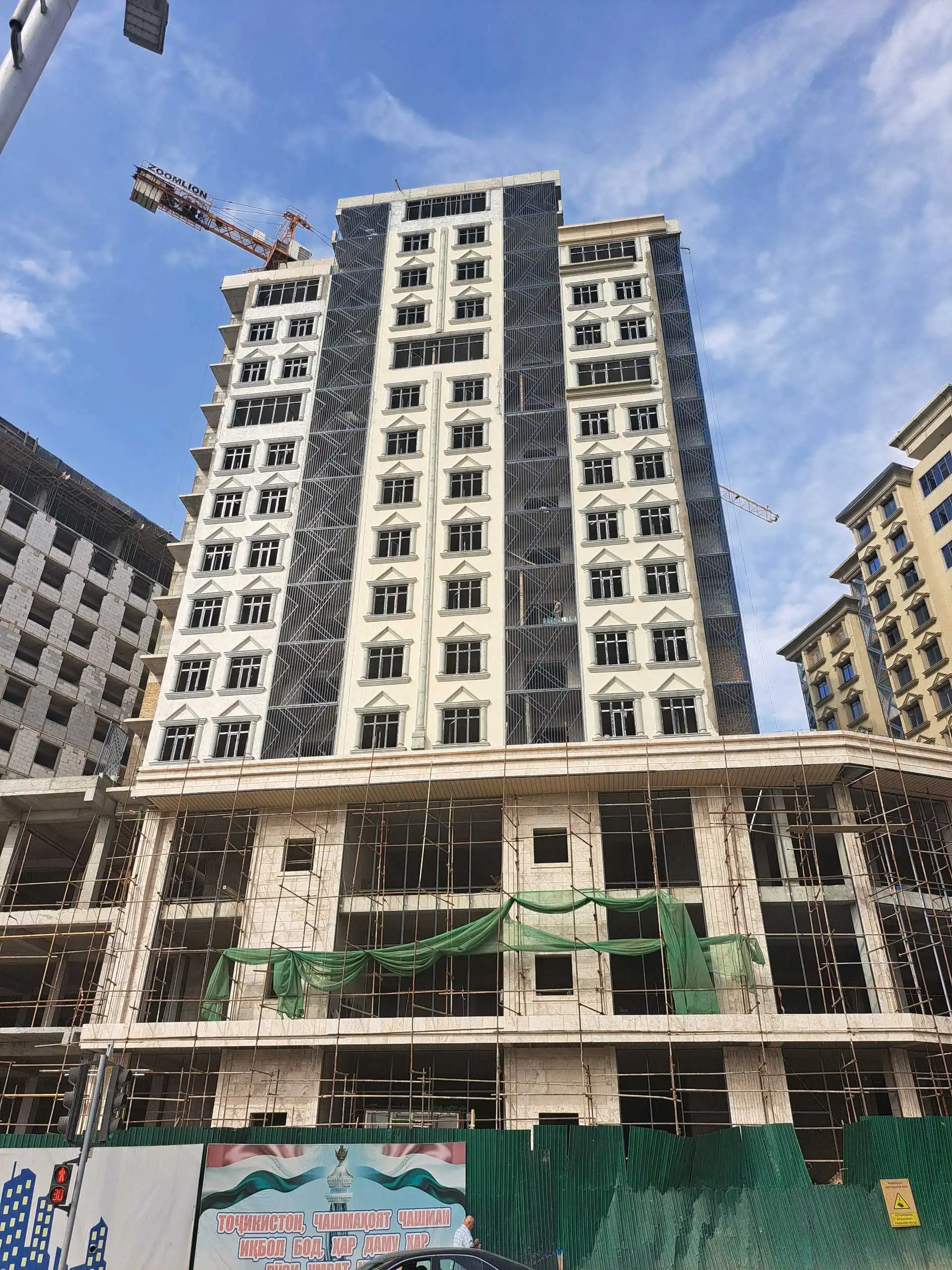 3-к квартира, 10 этаж, 93 м², нохияи Исмоили Сомонӣ
